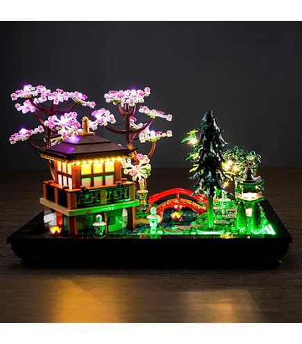 Amazon.com: LEGO Icons Tranquil Garden Building Sets - Detailed